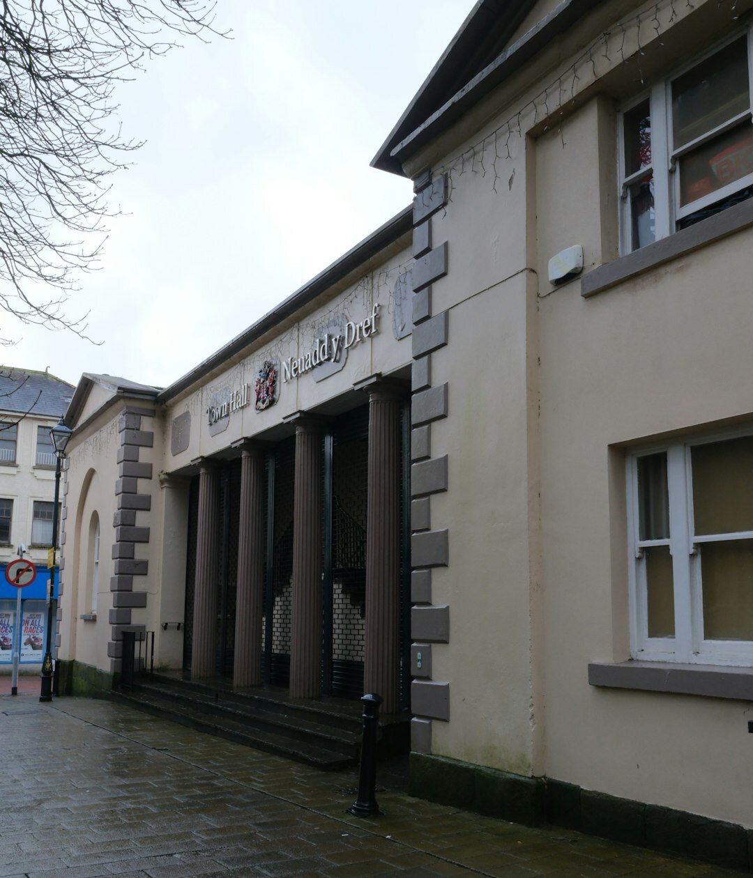 Bright welcoming entrance of a community centre building