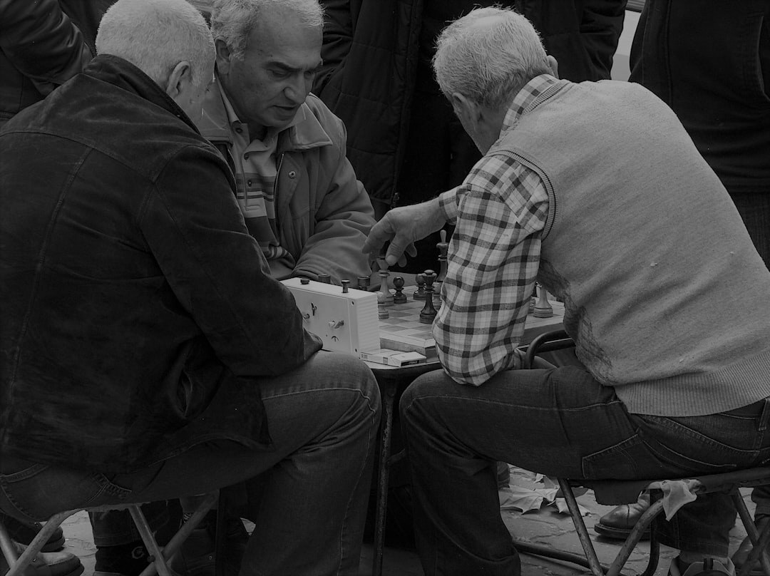 seniors playing cards