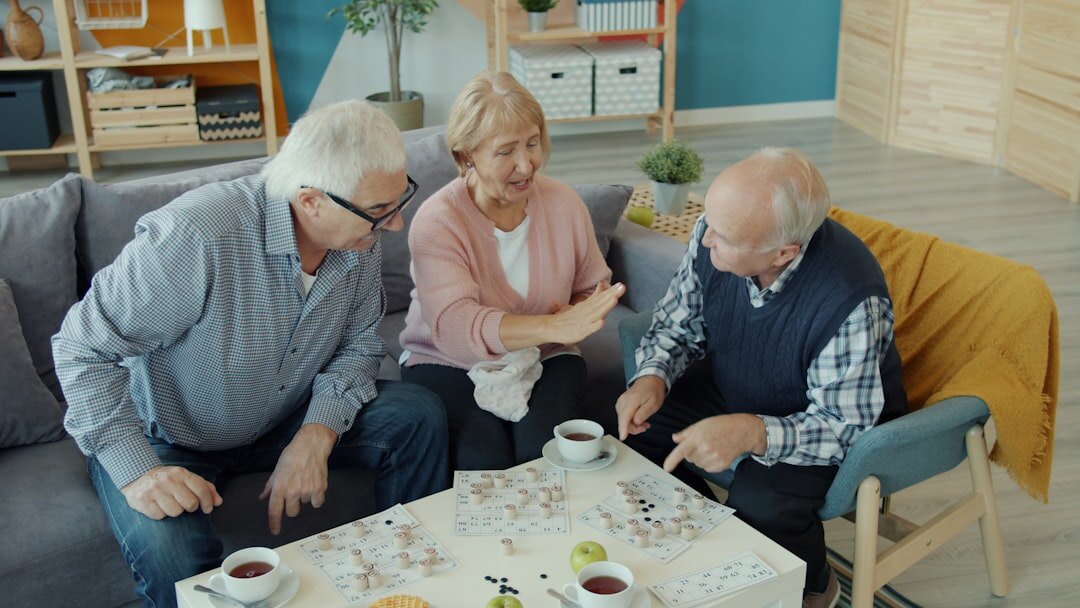 senior community gathering